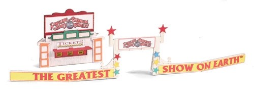 Micro-Trains 49990935 N RBX Series Circus Entrance Laser Cut Structure Kit