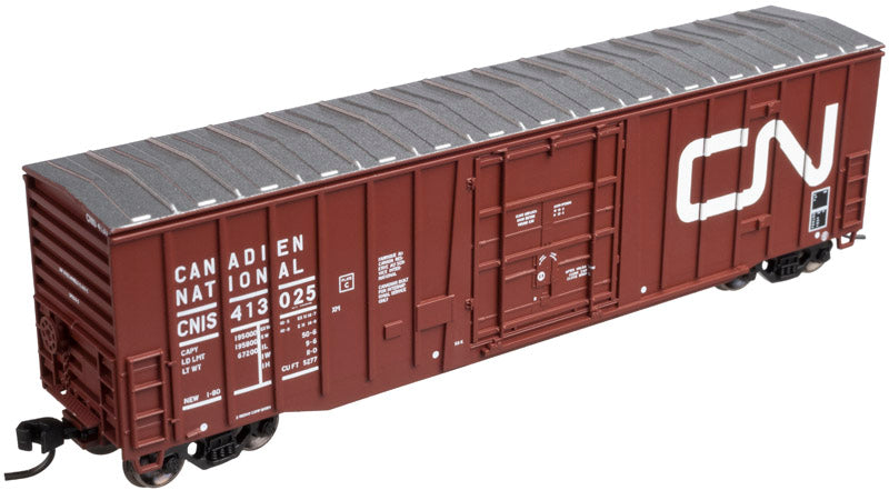 Atlas 50002147 N Canadian National NSC 50' Plug-Door Boxcar #413025