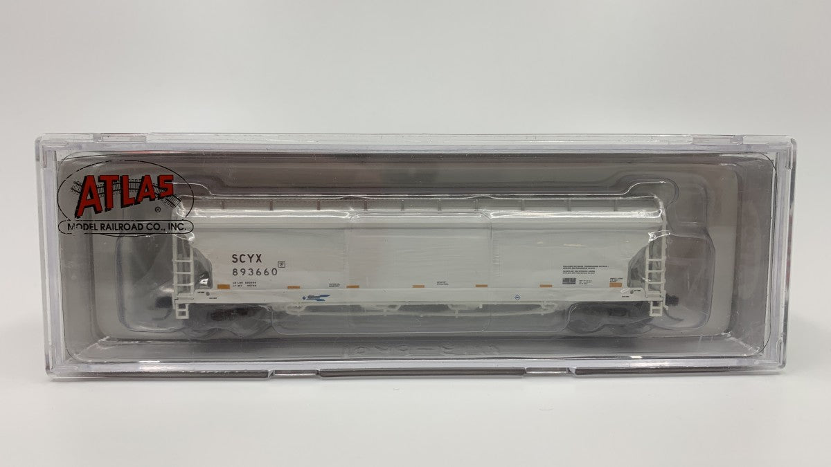 Atlas 50002716 N First Union SCYX Pressureaide Centerflow Hopper Car #893660