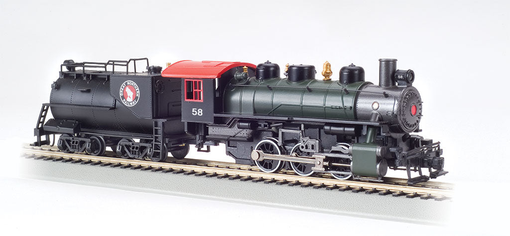 Bachmann 50709 HO GN USRA 0-6-0 Steam Locomotive with Vanderbilt Tender #58
