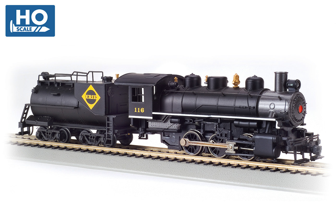 Bachmann 50712 HO Erie USRA 0-6-0 Steam Locomotive #116 – Trainz