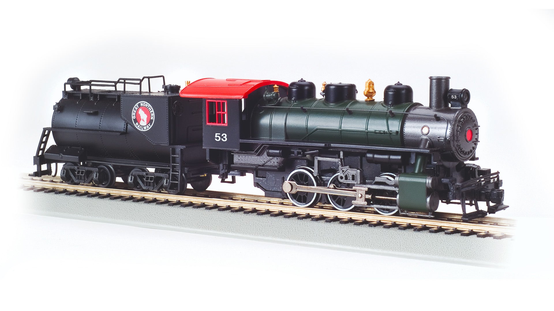 Bachmann 50714 HO GN USRA 0-6-0 Steam Locomotive & Vanderbilt