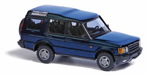 Busch 51930 HO Metallic Blue Land Rover Discovery