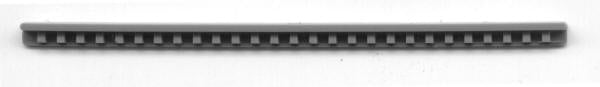 Grandt Line 5211 HO 2" X 1/16" Architectural Dentils (Pack of 3)