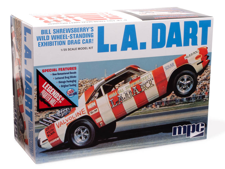 MPC 974 1:25 L.A. Dart Wheelstander Plastic Model Kit