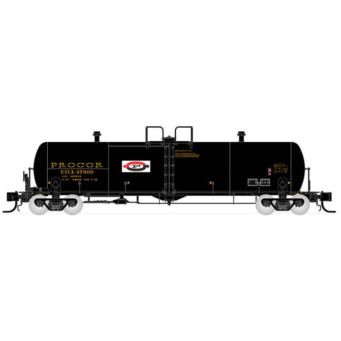 Rapido Trains 535001A N UTLX As Delivered Procor 20,000 Gallon Tank Car #1
