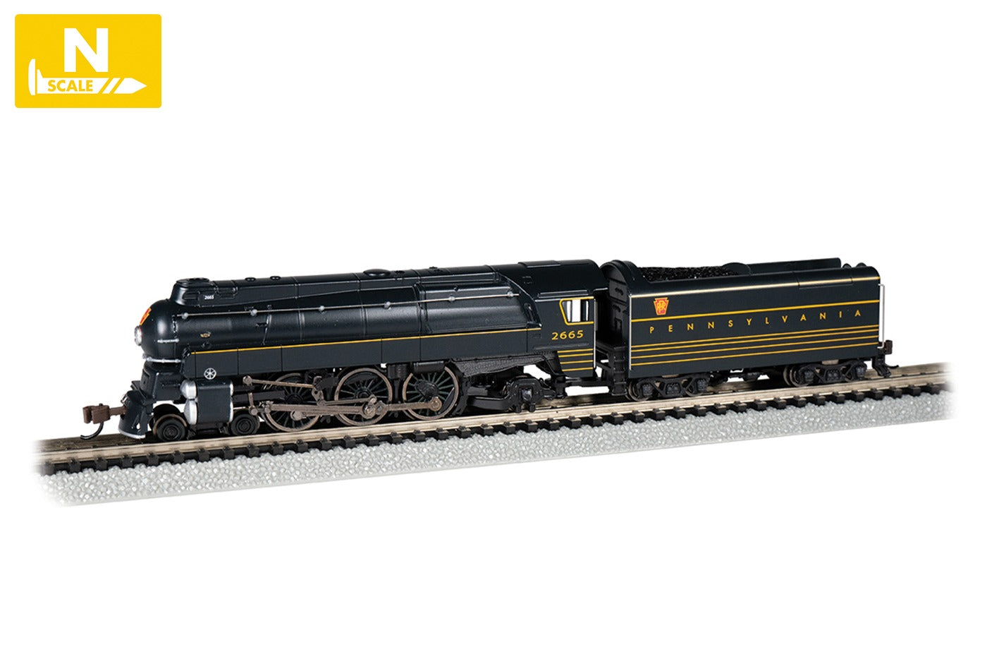Bachmann 53952 N PRR K4 4-6-2 Pacific Steam Locomotive DCC/Sound #2665