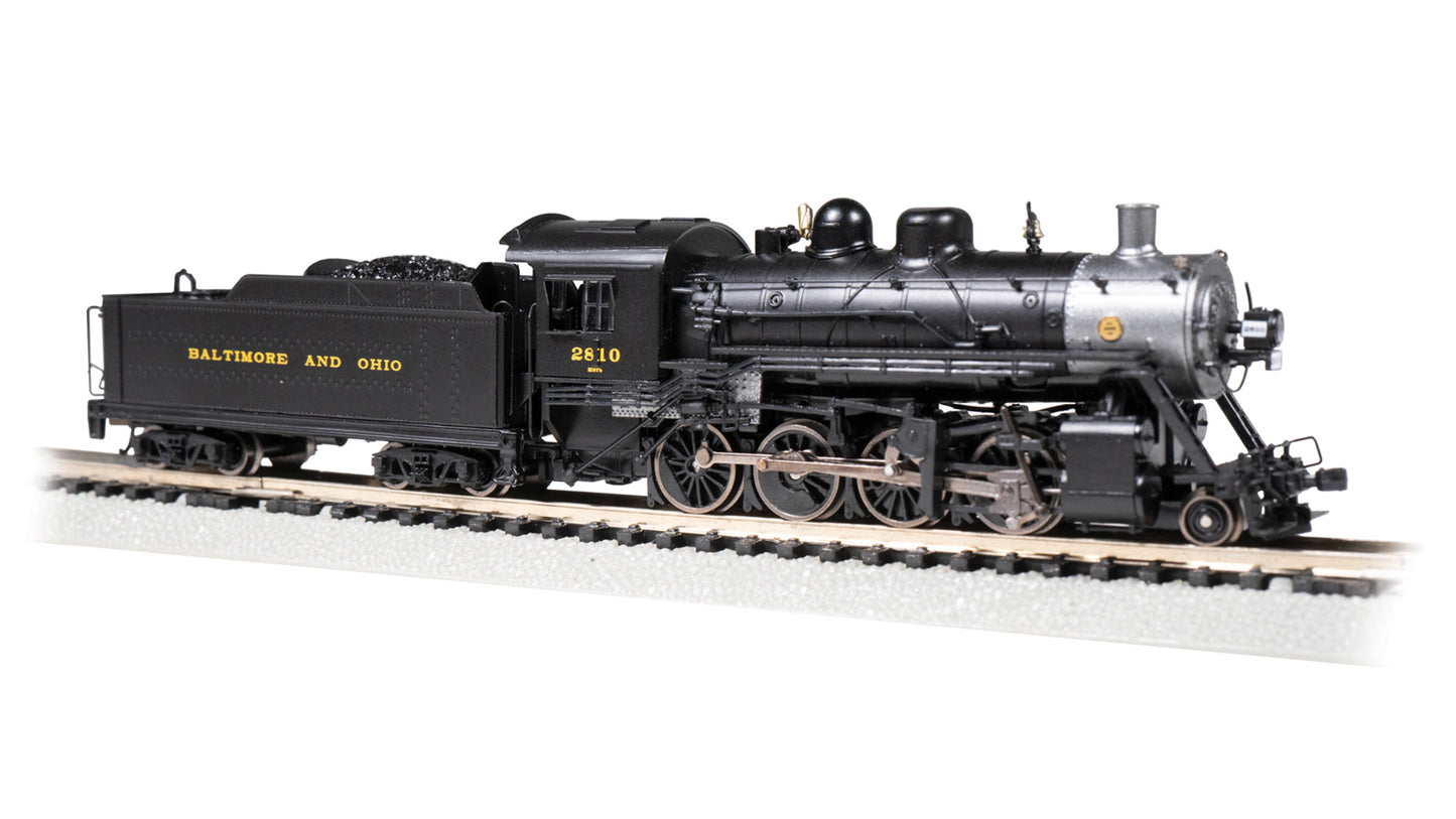 Bachmann 54151 N B&O Baldwin 2-8-0 Consolidation Steam Locomotive #2810