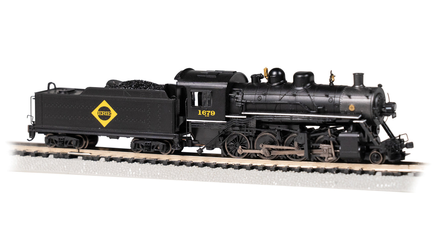 Bachmann 54152 N Erie Baldwin 2-8-0 Consolidation Steam Locomotive #1679