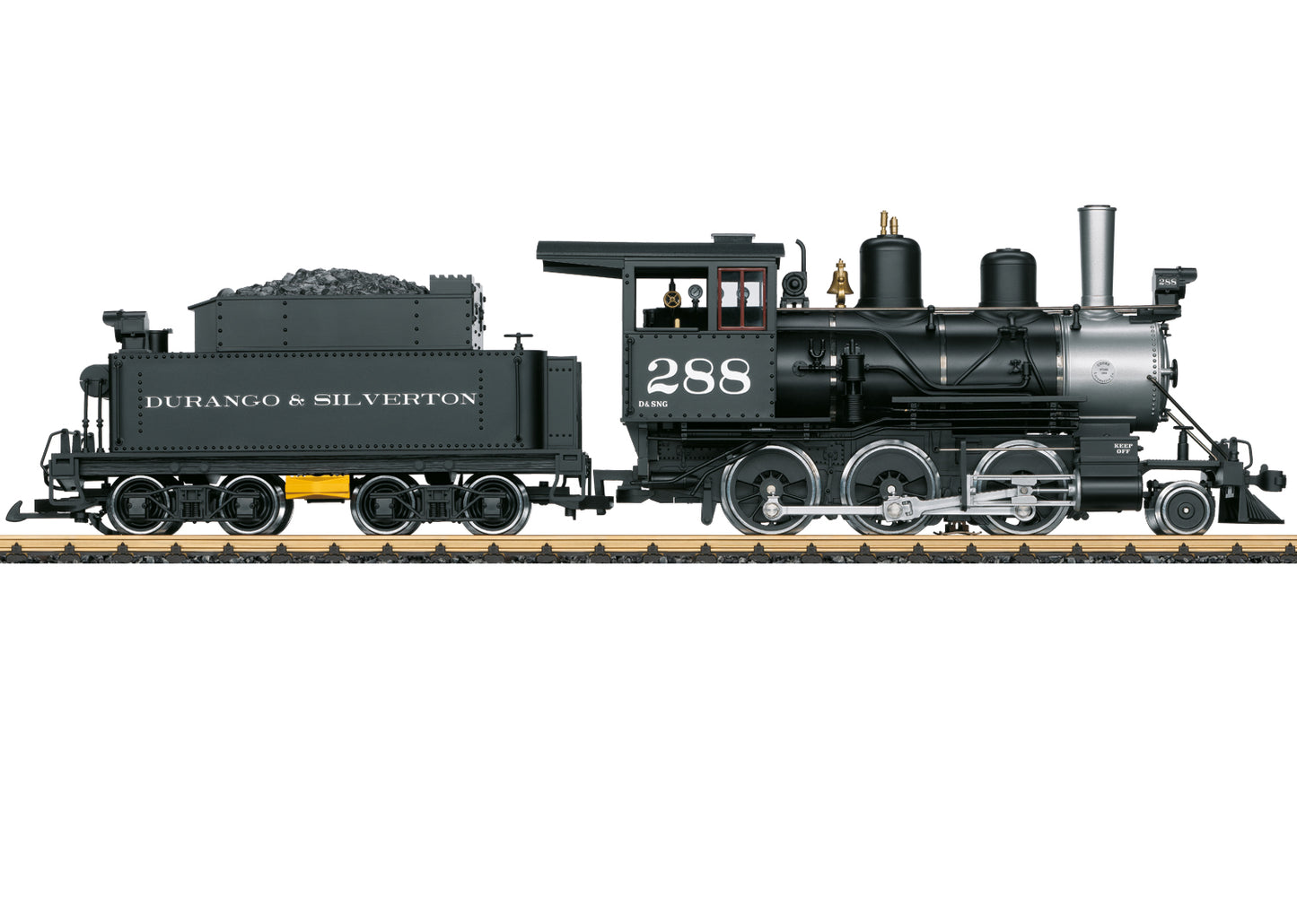 LGB 20283 G Durango & Silverton Mogul Steam Locomotive #288