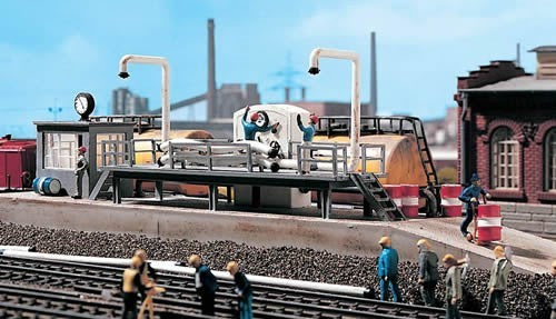 Vollmer 5527 HO Scale Oil Station Service Loading Platform Plastic Kit