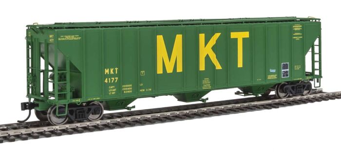Walthers 920-106164 HO Missouri Kansas Texas 4780 Covered Hopper #4177