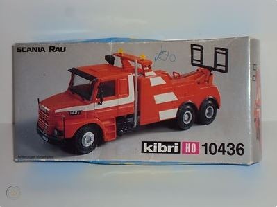 Kibri 10436 HO Scania Truck towing/salvage