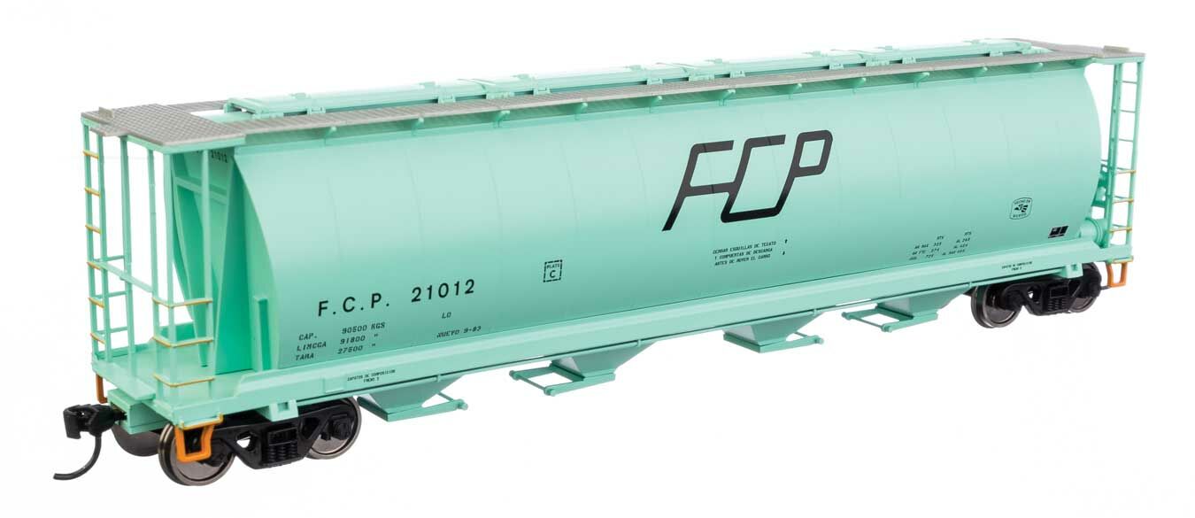 Walthers 910-7894 HO Ferrocarril del Pacifico 59' Cylindrical Hopper RTR #21012