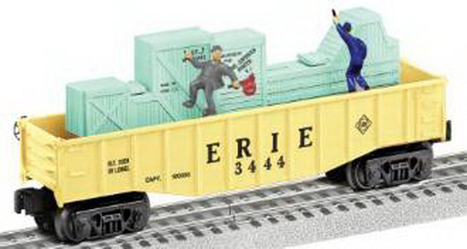 Lionel 6-37001 O Gauge Erie Animated Gondola #3444