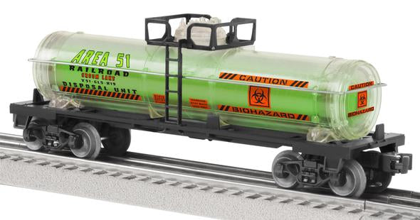 Lionel 6-81419 O Gauge Alien Ooze Single-Dome Tank Car