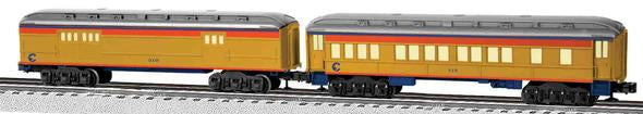 Lionel 6-81769 Chessie Madison Coach & Baggage Cars (Set of 2)