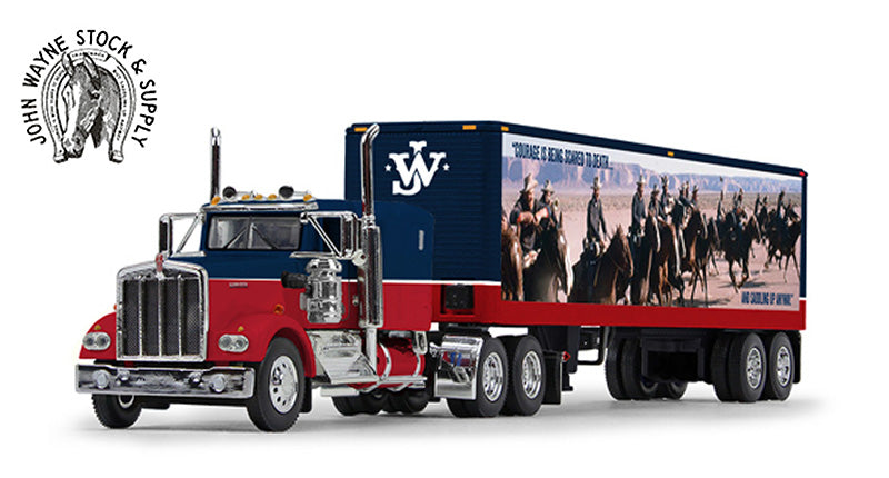 Die Cast Promotions 60-1205 1:64 John Wayne: Courage - Kenworth W900A Sleeper