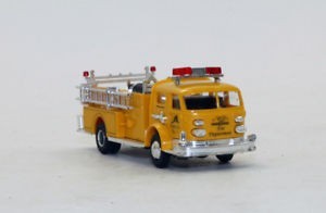 Praline 6002 HO US La France Pumper Fire Engine Truck #7