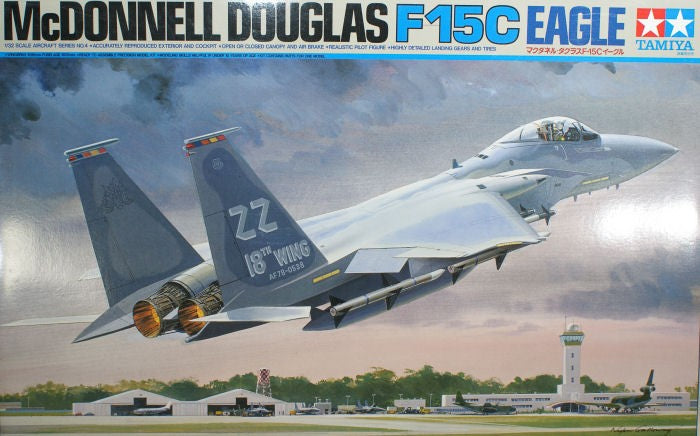 Tamiya 60304 1:32 F15C Eagle Military Aircraft Plane Model Kit