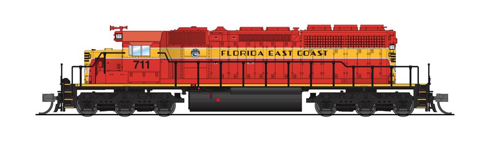 Broadway Limited 6198 N Florida East Coast EMD SD40-2 Diesel
