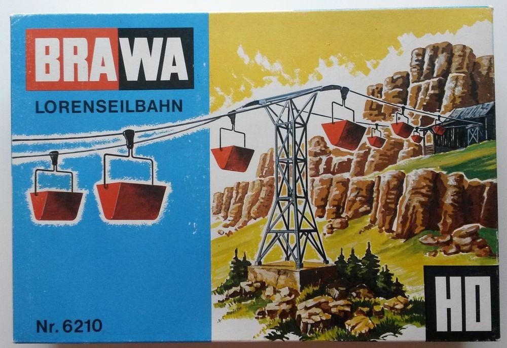 Brawa/Eheim 6210 HO Mining Cableway Set Building Kit
