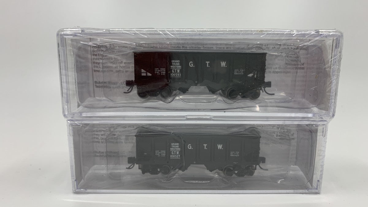 Bluford Shops 62122 N GTW 30' 6" 2-Bay Panel Side Hoppers (Pack of 2)