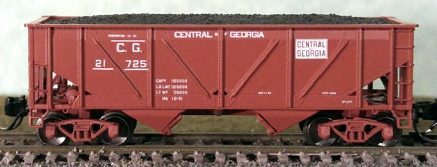 Bluford Shops 64135 N Central of Georgia post-1951 War Emergency Hopper #21734