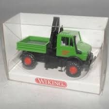 Wiking 6470127 HO Unimog With Loading Crane