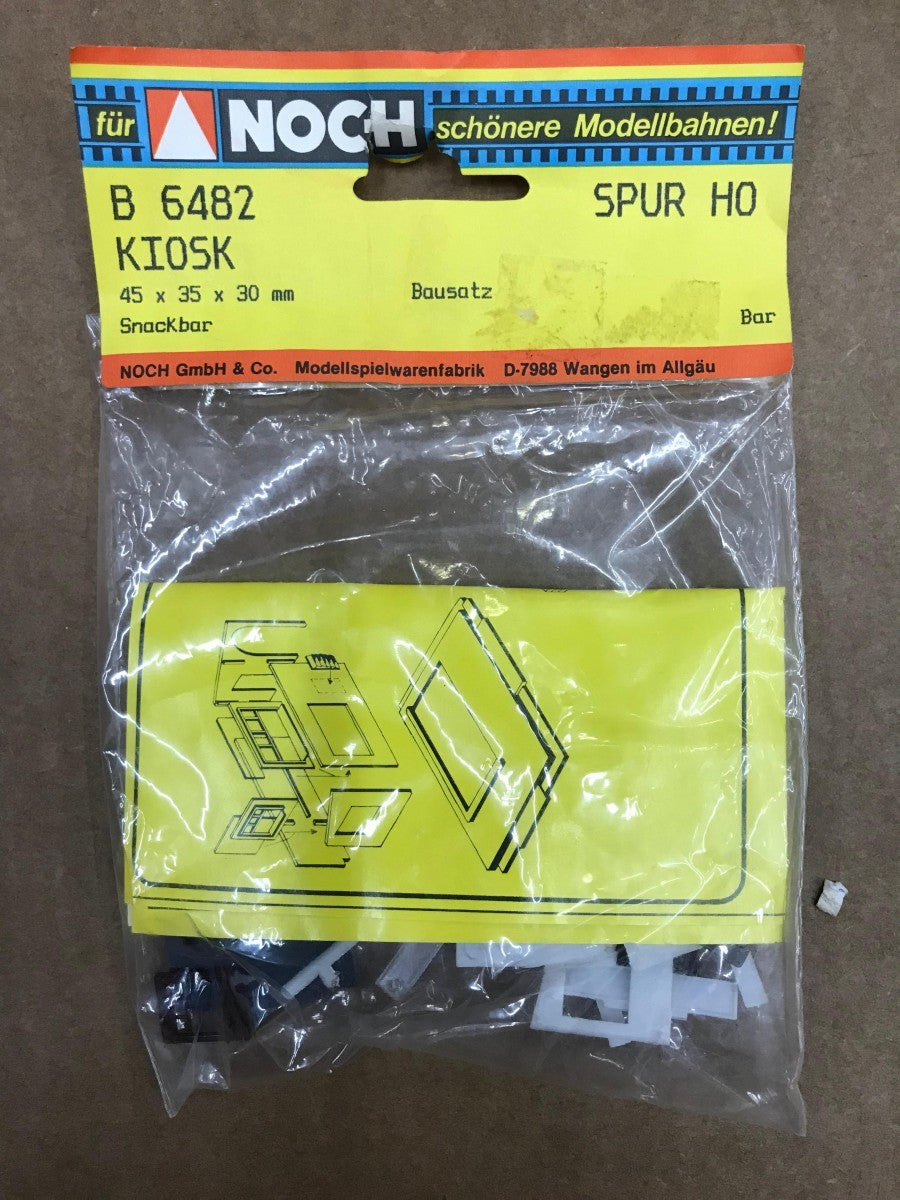 Noch 6482 HO Snack Bar Plastic Building Kit
