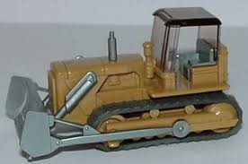Wiking 65500 HO Bulldozer W/Cover
