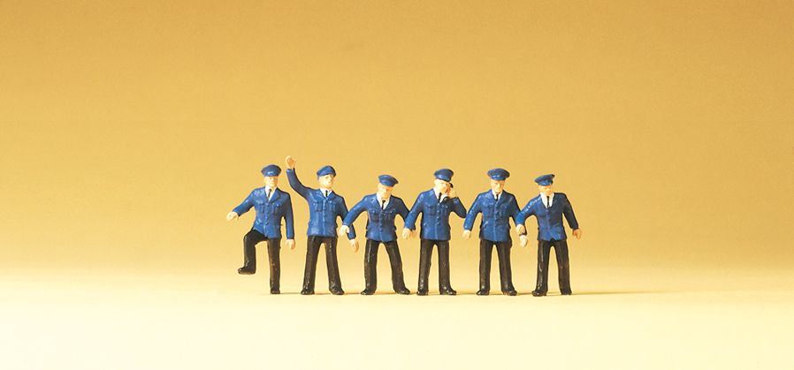 Preiser 79012 N DB Railroad Personnel Figures (Set of 6)