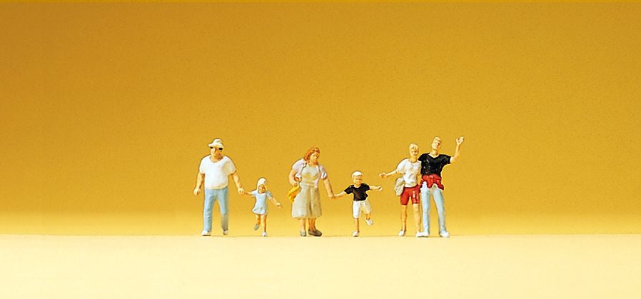 Preiser 79094 N Passers-By Hurrying Figures (Set of 6)