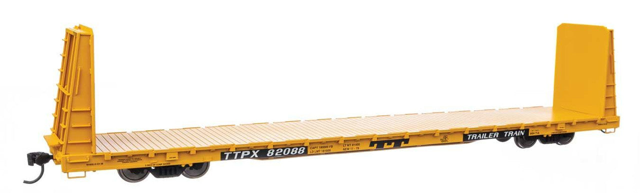 Walthers 910-50616 HO TTPX 68' Bulkhead Flatcar #82115 - RTR