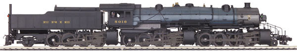 HO ゲージ　MTH 2-8-8-8-2 TRIPLEX ERIE#5016 HO Scale Plastic - MTH HO 2-8-8-8-2 Triplex Steam Engine