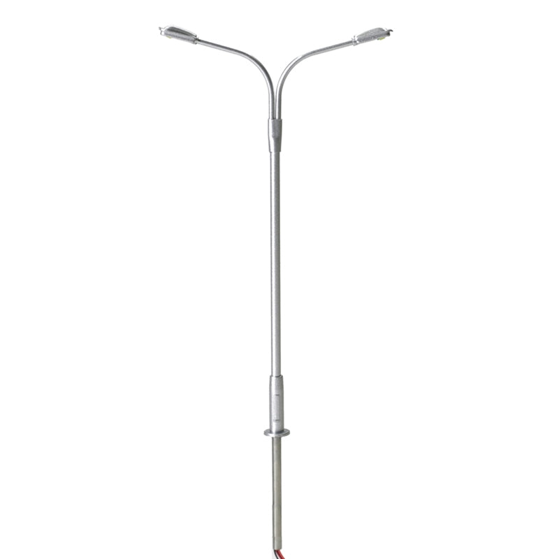 Atlas 70000154 N Silver Cool LED Double Arm Streetlight (Pack of 3)
