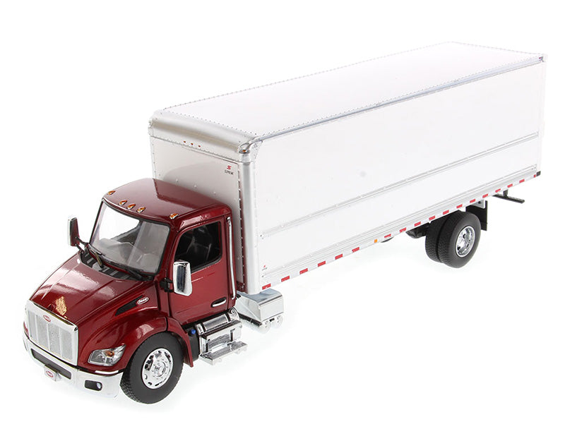 DieCast Masters 71106 1:32 Peterbilt Model 536 Truck w/Van Body Diecast Model