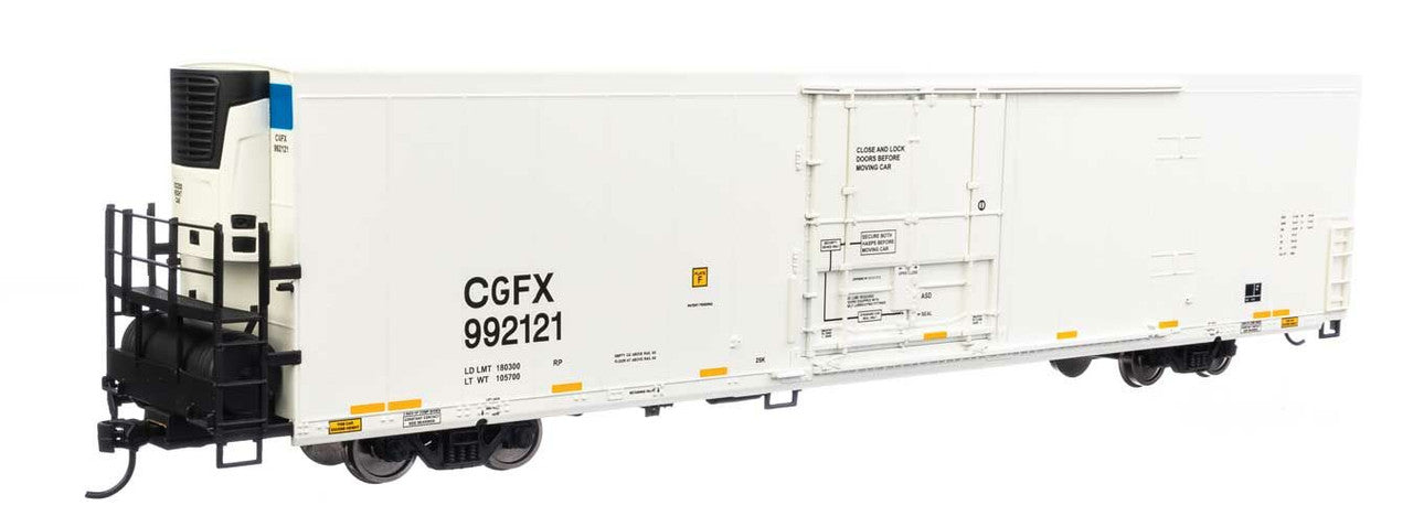 Walthers 910-4120 HO CGFX 72' Modern Refrigerator Boxcar #992121 - RTR