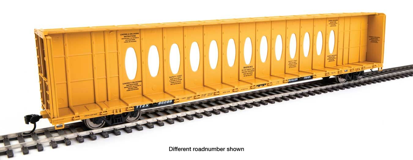 Walthers 910-50727 HO TTZX 72' Centerbeam Flatcar with Opera Windows RTR #86338