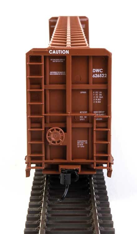 Walthers 910-50704 HO DWP 72' Centerbeam Flatcar with Standard Beam RTR #626522