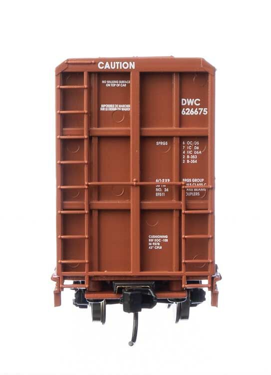 Walthers 910-50706 HO DWP 72' Centerbeam Flatcar with Standard Beam RTR #626675