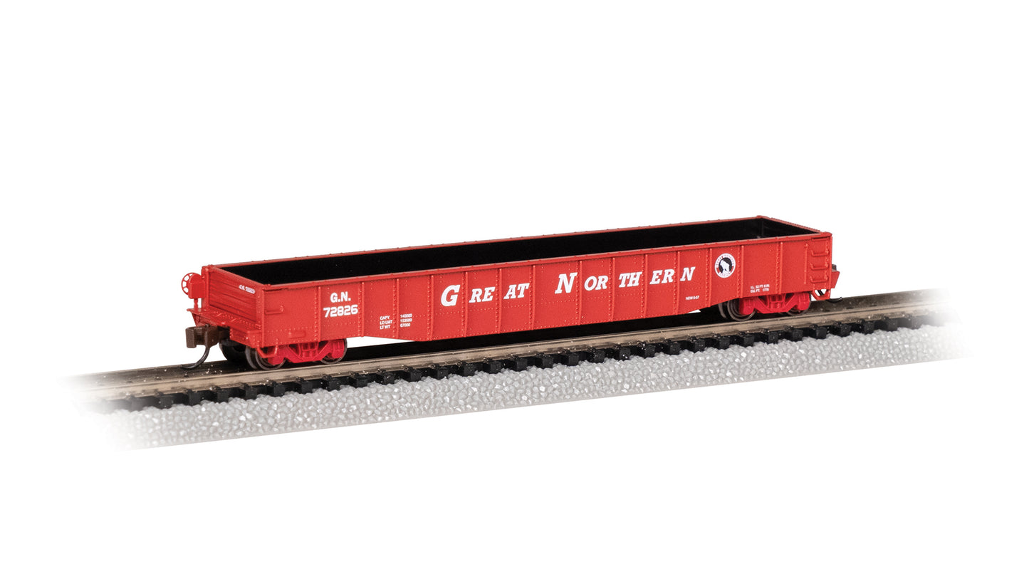 Bachmann 73971 N Great Northern 52' 6" Drop-End Gondola #72826