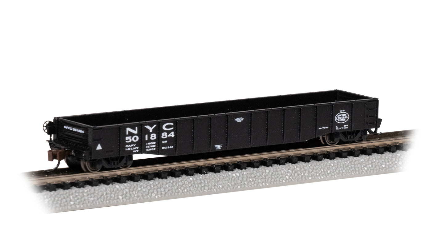 Bachmann 73972 N New York Central 52'6" Drop-end Gondola #501884