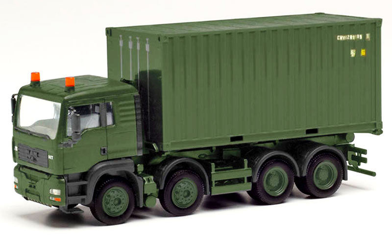Herpa 746809 HO Austrian Armed Forces - MAN TGA L 8X4 Swap Body