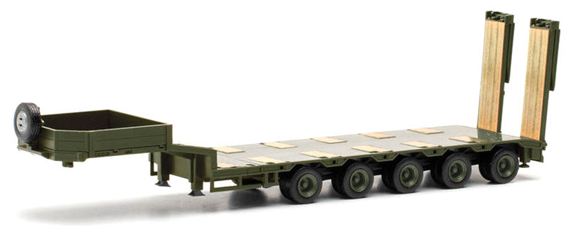 Herpa 746977 HO Goldhofer 5-Axle Lowboy Trailer