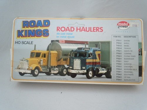 Model Power 7755 HO Road Kings Container Truck Budwiser/ Kuhne e Nagel