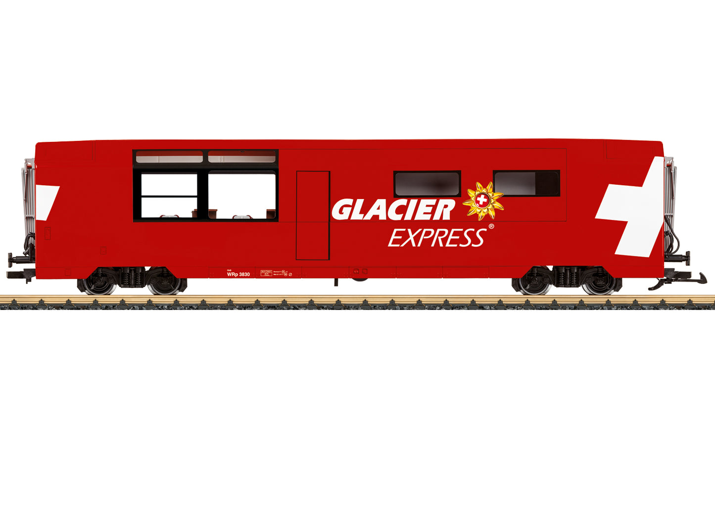 LGB 33673 G Rhaetian Railway Panorama Dining Car