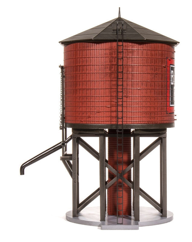 Broadway Limited 7916 HO CB&Q Weathered Operating Water Tower with Sound