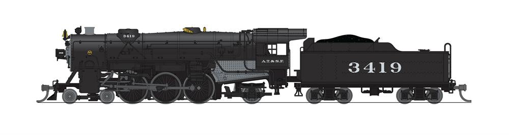 Broadway Limited 7981 N ATSF Heavy Pacific 4-6-2 Steam Locomotive with DCC #3426