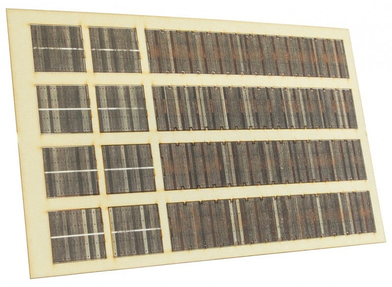 Micro-Trains 79943232 Z Bulkhead Flatcar Deck (Pack of 3)